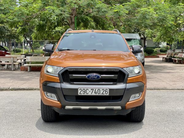 Mua bán Ford Ranger Wildtrak 2016 màu cam Giá xe cũ trả góp