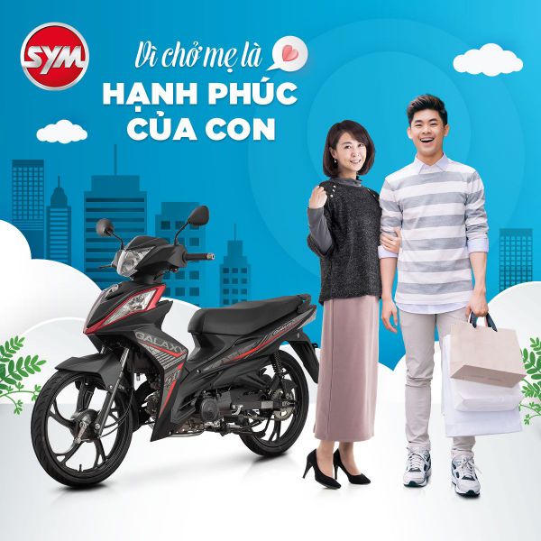 Galaxy 50cc  Kường Ngân  Mua bán xe máy Honda Yamaha SYM